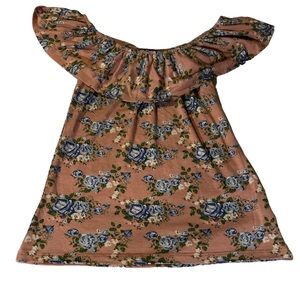 Ladies size small off the shoulder sleeveless top